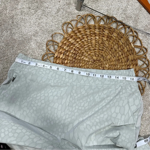 Athleta Brooklyn Lined Textured Jogger Pants Lined Serpentine Coast Grey Size 14 - Picture 13 of 16